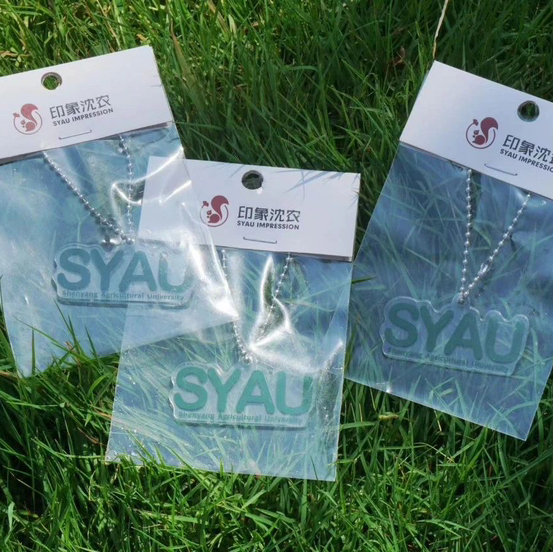 syau字母钥匙扣 文创钥匙链