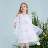 mettekids儿童连衣裙2025夏新款女童甜美气质裙子绣花网纱公主裙 商品缩略图1