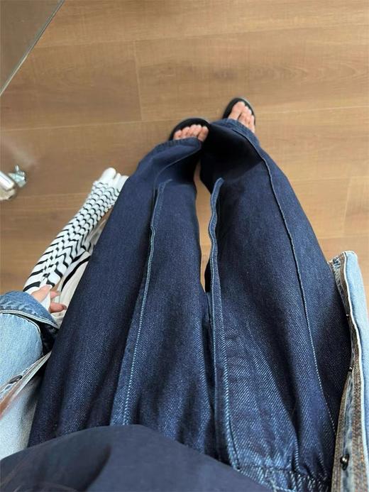 新增夜幕明线牛仔裤~银泰专柜同步在售❗【英国轻奢品牌Gesamy女装合集】百褶裙、天丝牛仔裤、弯刀裤、卫衣、风衣外套、长袖T恤 ✅都是高端精致的款式面料！超百搭！承包你的秋季衣橱~ 商品图3