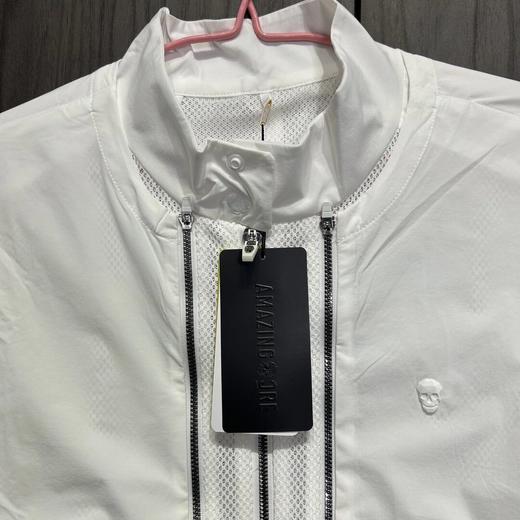 韩家男士春夏季薄款防晒外套  披肩可拆 商品图2