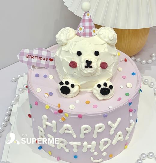 『手绘蛋糕系列』小熊甜梦 商品图0