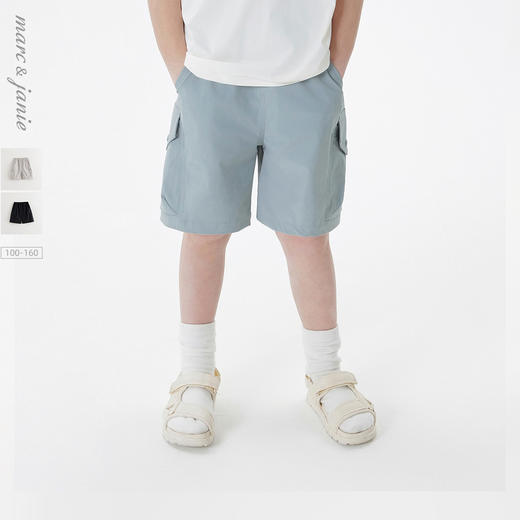 【户外速干】马克珍妮男童弹力工装短裤 儿童裤子夏装新款550656 商品图0