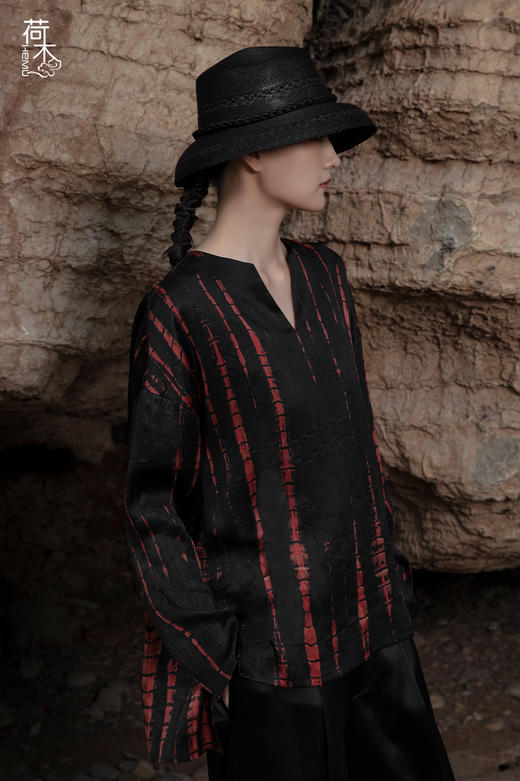 荷木HEMU丨朱栏·短衫 商品图1