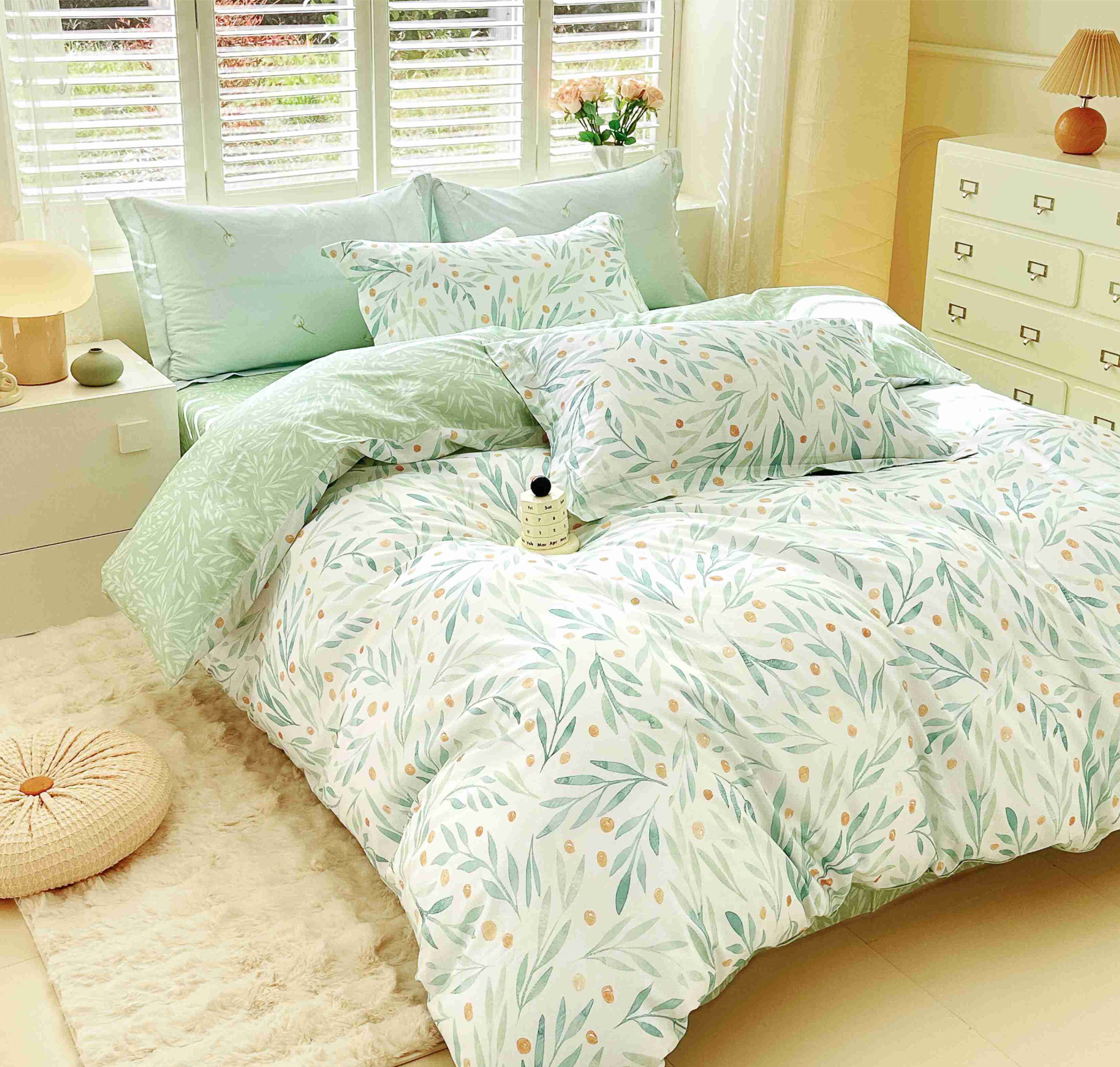 维科150炫彩花卉四件套