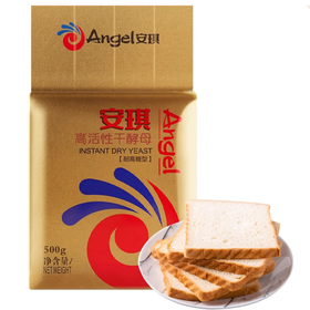 500g 安琪酵母粉 金装耐高糖高活性即发干酵母 面包发酵粉 烘焙原料