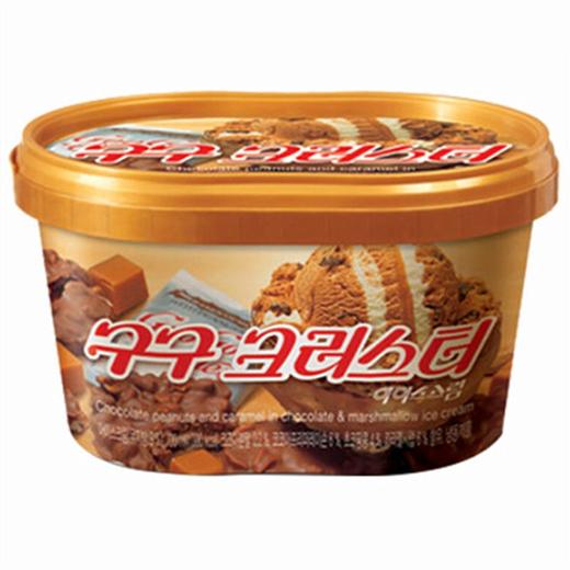 乐天久久cluster桶装冰淇淋660ml롯데 구구크러스터 아이스크림 商品图0