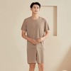 【热销任选两套69元】司纤2025年热销爆款男女款凉感冰丝螺纹睡衣套装（单拍不发货） 商品缩略图8