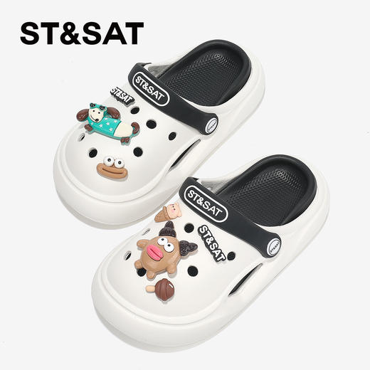 【童鞋】星期六卡通趣玩男女童洞洞鞋SSD2195U5C 商品图3