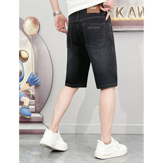 牛仔五分裤男士短裤夏季薄款透气时尚休闲裤男式中裤 YMXZ-909/D-09* 商品图1
