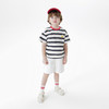 马克珍妮男童快乐小狗条纹短袖T恤 宝宝上衣2025年夏装新款550587 商品缩略图2