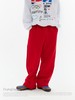 CryingCenter 红白加绒直筒宽松卫裤 哭喊中心 商品缩略图1