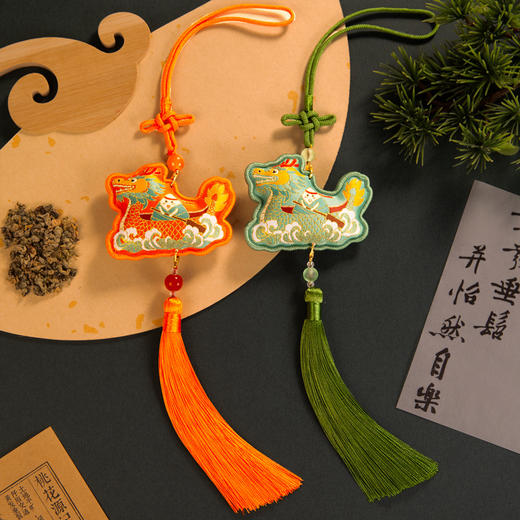 端午节龙粽香囊祥龙护体龙舟系列祈福香包挂件平安符礼盒礼品 商品图3