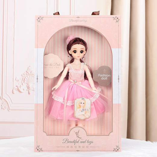 儿童节好礼！【女孩们的梦幻玩伴，童趣无限】礼盒30厘米洋娃娃玩具 女孩换装公主 芭比娃娃六一儿童节礼物-QQ 商品图8
