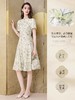 【高货wl】全新升级【铂金会员330/天猫439/差价109】(03923) 洛诗琳新品国风新中式改良天丝印花钉珠盘扣清冷感连衣裙 商品缩略图1