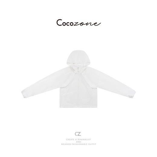 COCO ZONE 刘一一 【皮肤衣】两件穿可拆卸原纱防晒外套CD1A0362 商品图0
