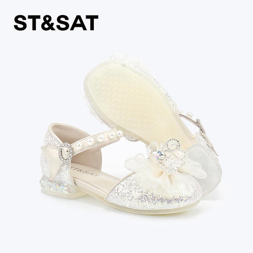 【童鞋】星期六时尚水晶蝴蝶结女童凉鞋SSD2191U0V 商品图5