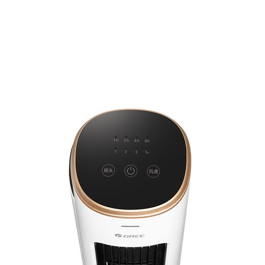 格力·塔扇 远程遥控 电风扇  FL-08X62Bg 白+黑色 商品图1