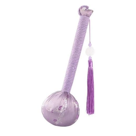 艾草养生锤五子经络敲打按摩锤民族风艾灸锤全身手持颈肩腰艾草锤 商品图5