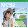KK树儿童防晒帽防紫外线男童女孩大帽檐遮阳宝宝太阳帽2025年新款小氧气防晒披肩帽 商品缩略图3