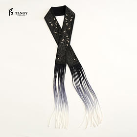 TANGY Collection天意商场款民族风复古印花女围巾L252400