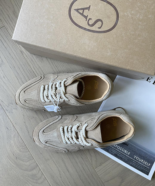 现货 THS-限时 AS家  平底系带阿甘德训鞋 BZ1239 商品图3