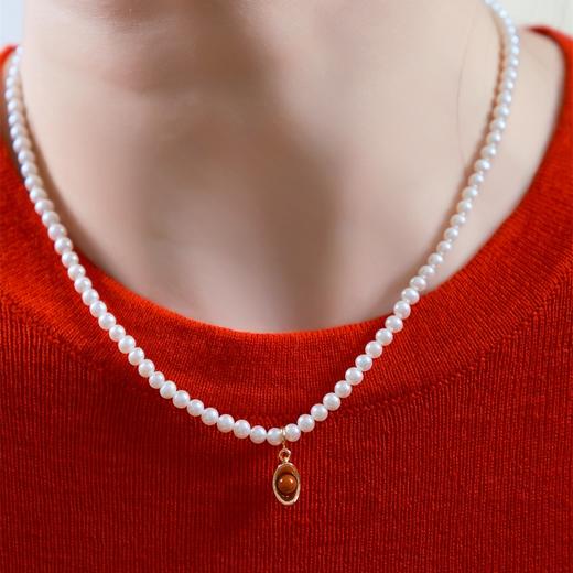 pearl moments珍刻  4号baby珍珠项链（日富一日）小元宝挂坠【该商品不支持用券】 商品图4