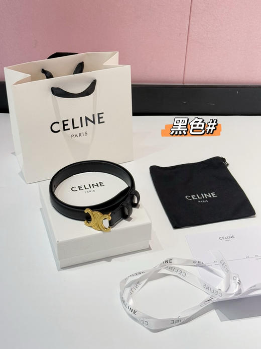 celin经典凯旋门腰带 商品图7