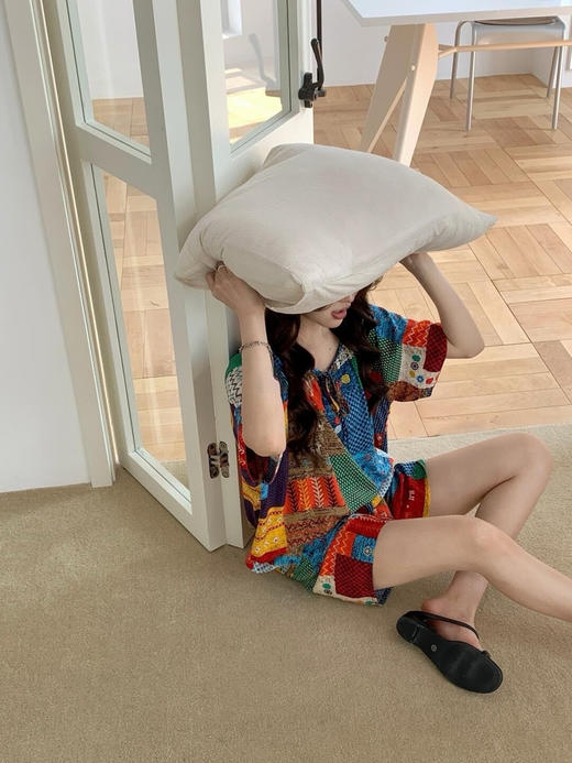 棉绸睡衣（锁 商品图4