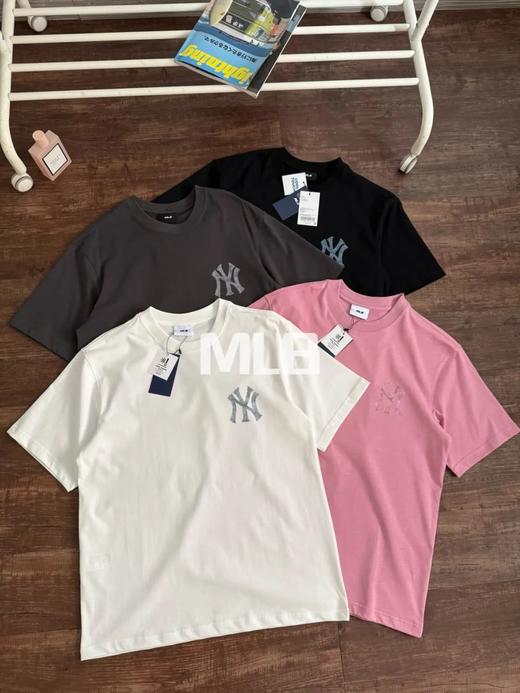 MLB情侣大logo运动休闲短袖圆领时尚T恤 商品图3
