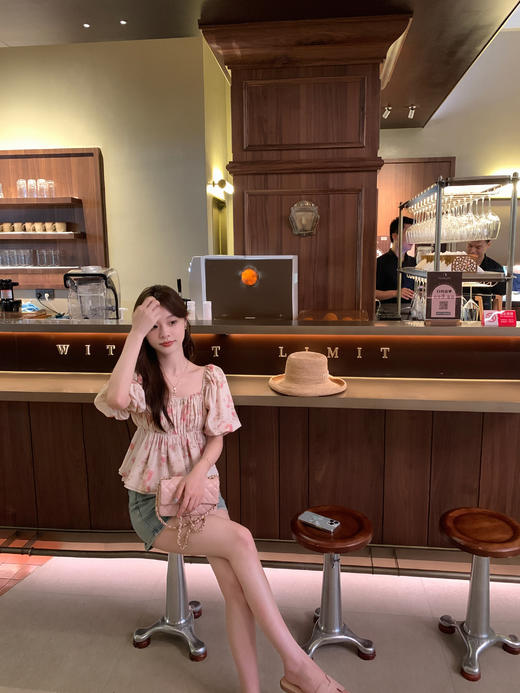 金蘑菇菇  enchante玫瑰花园 / 夏末实穿派 短袖衬衫+短裤 商品图8