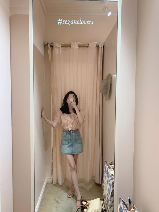 金蘑菇菇  enchante玫瑰花园 / 夏末实穿派 短袖衬衫+短裤 商品图2