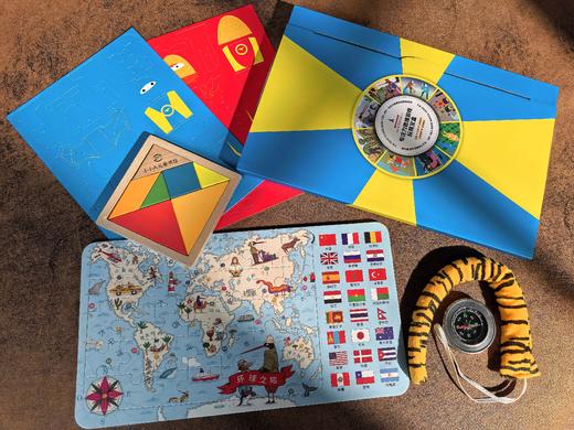 《法国经典思维力游戏书》（全5册+玩具盒）冒险闯关+益智游戏，全面锻炼孩子左右脑思维，大脑开发+思维训练+专注力培养 商品图3