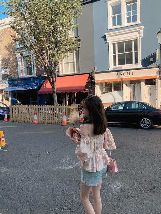 金蘑菇菇  enchante玫瑰花园 / 夏末实穿派 短袖衬衫+短裤 商品图9