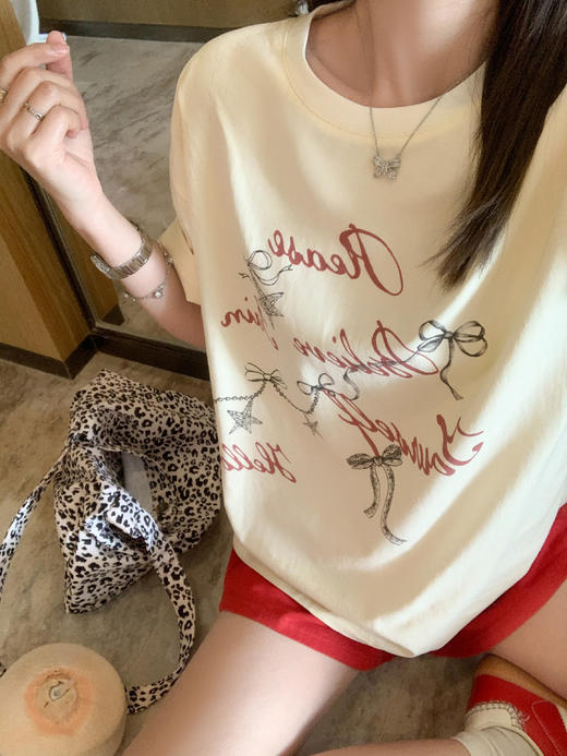 【110元任选2件】最后一波现货！字母印花短袖T 商品图9