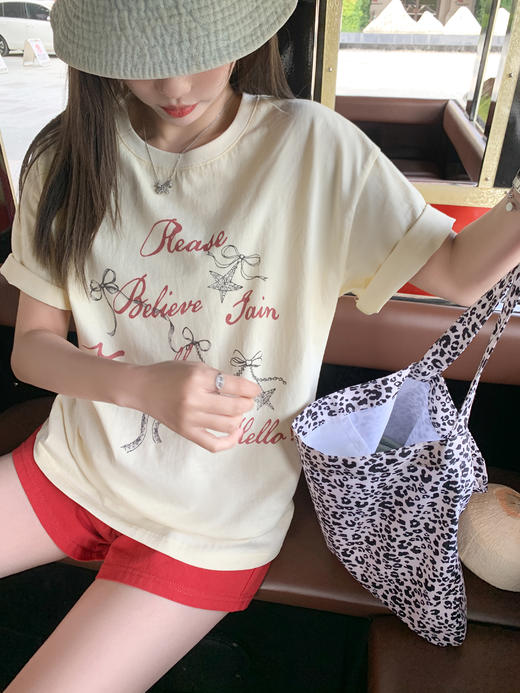 【110元任选2件】最后一波现货！字母印花短袖T 商品图6