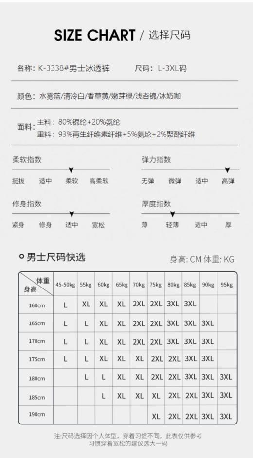👏🏻【佳蒂曼男士冰透裤K-3338】🔥当40℃高温黏住肌肤，普通内裤秒变蒸笼🍃「还在忍受闷热黏腻的夏日酷刑？」 ✅选择一条正确的内裤很重要核弹级降温“冰透裤” 商品图4