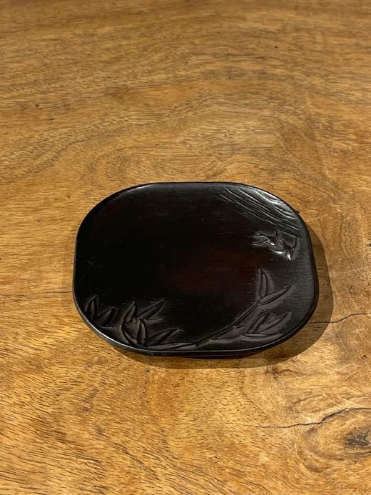 酸枝木雕竹燕图方盘，顺丰包邮 商品图12