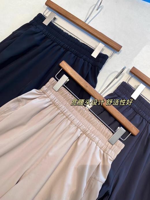 直发【2276】lu家柜上款轻薄透气高腰九分直筒休闲裤 商品图8