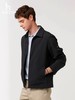 Hazzys新款时尚宽松简约休闲纯色立领拉链夹克外套 商品缩略图2