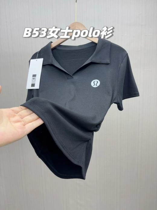 一包2件，LULU2025夏季新款商务女神范小蛮腰POLO衫 商品图3