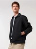 Hazzys新款时尚宽松简约休闲纯色立领拉链夹克外套 商品缩略图0