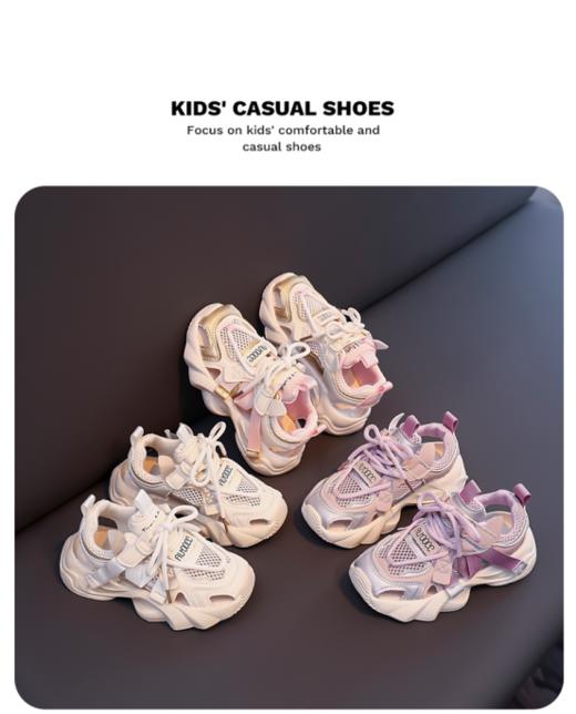 🌷欢乐童年，岁愿相伴【儿童夏季包头魔术贴重工透气沙滩运动鞋602🌵】 💕岁愿潮流童鞋属于岁愿品牌童鞋家族潮童板块童鞋，🌟 除了良好的品质保证 商品图0