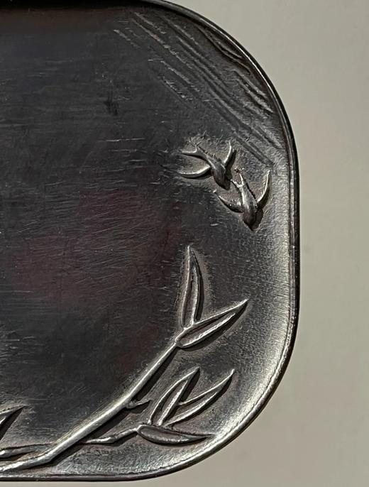 酸枝木雕竹燕图方盘，顺丰包邮 商品图4