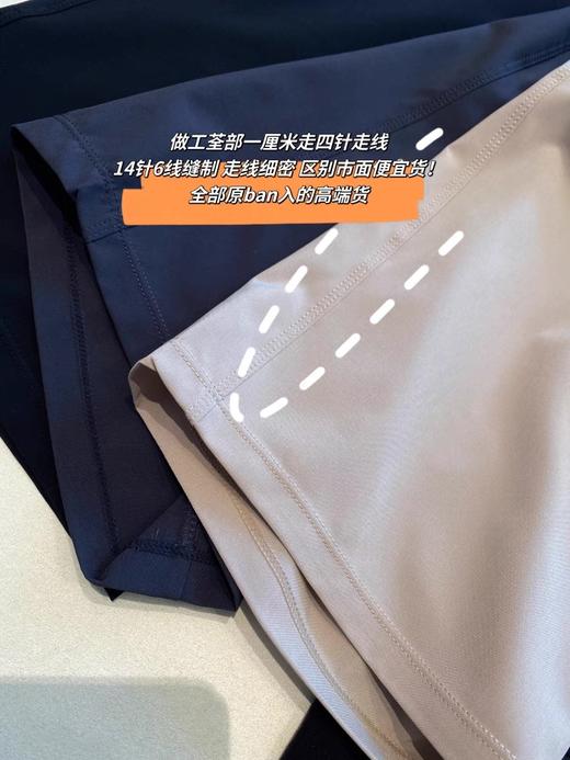 直发【2276】lu家柜上款轻薄透气高腰九分直筒休闲裤 商品图4