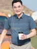 【YW】无忧购夏季凉感透气百搭珠地棉简约条纹休闲中老年爸爸POLO衫8803(截单后7天发货) 商品缩略图2