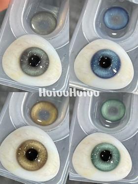 【中直径半年抛】LOVEIIKIRA-混血系列-挪威森林/青莲雨梦/幻金流光/海岛微光-14.2mm【半年抛 0-1000度 含有525/575】