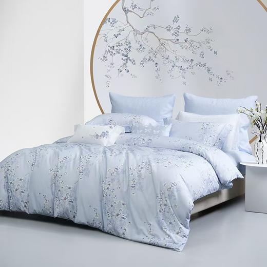 梦洁 纯棉四件套 安然（浅紫） 商品图1