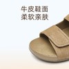 信诺妈妈凉鞋真皮外穿平底沙滩鞋2025新款夏季复古软底勃肯拖鞋女X5L009-78 商品缩略图1