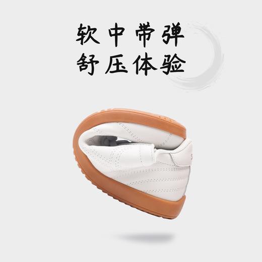 信诺正宗头层牛皮太极鞋女武术练功表演运动鞋真皮舒适软底散步鞋5C1655-8 商品图1