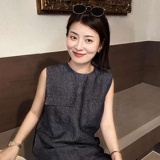 【不退不换】良木礼亚麻连衣裙(259243) 商品图0